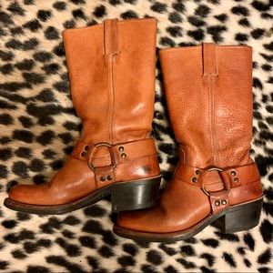 Frye 12” Harness Boots, Size 5.5